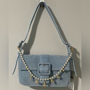 The Fiona Suede Buckle Bag